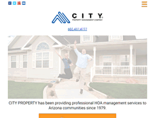 Tablet Screenshot of cityproperty.com